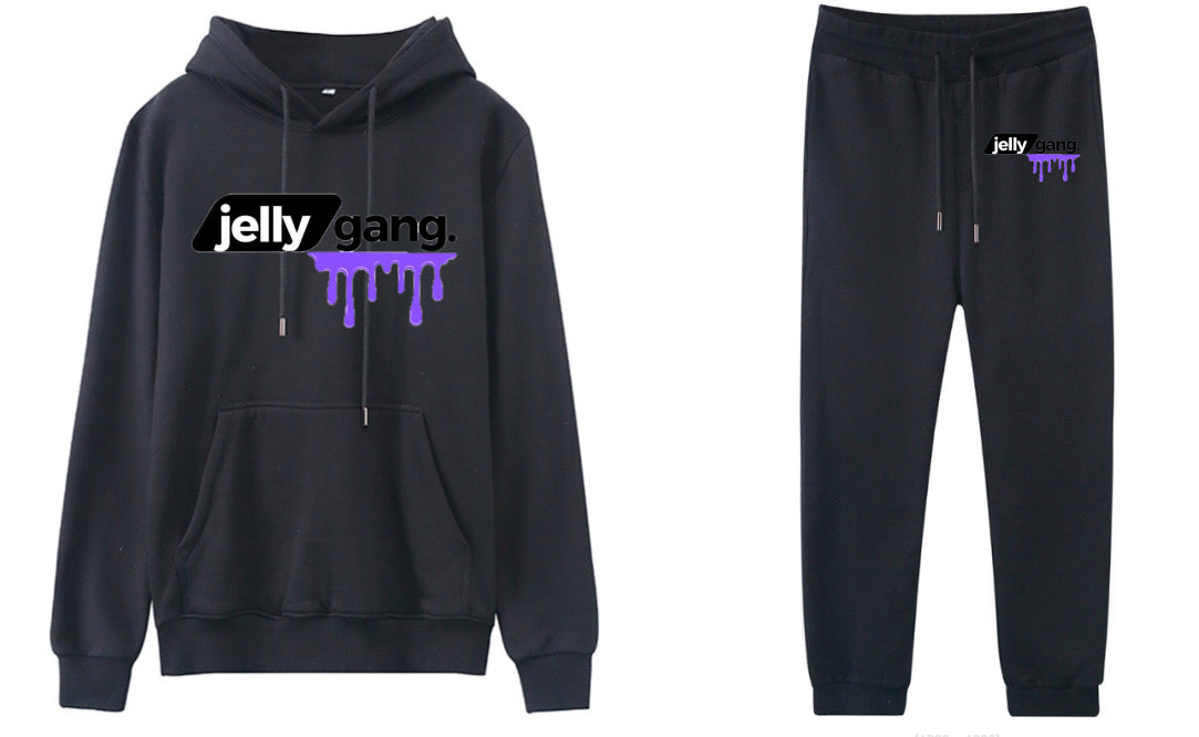 Black Jelly Gang Sweatsuit